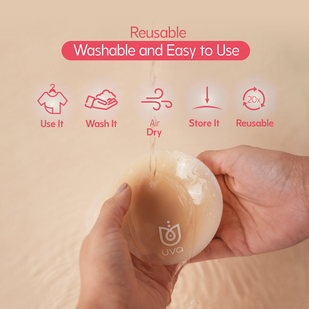 UVA - CIRCULAR NIPPLE COVERS COCOA