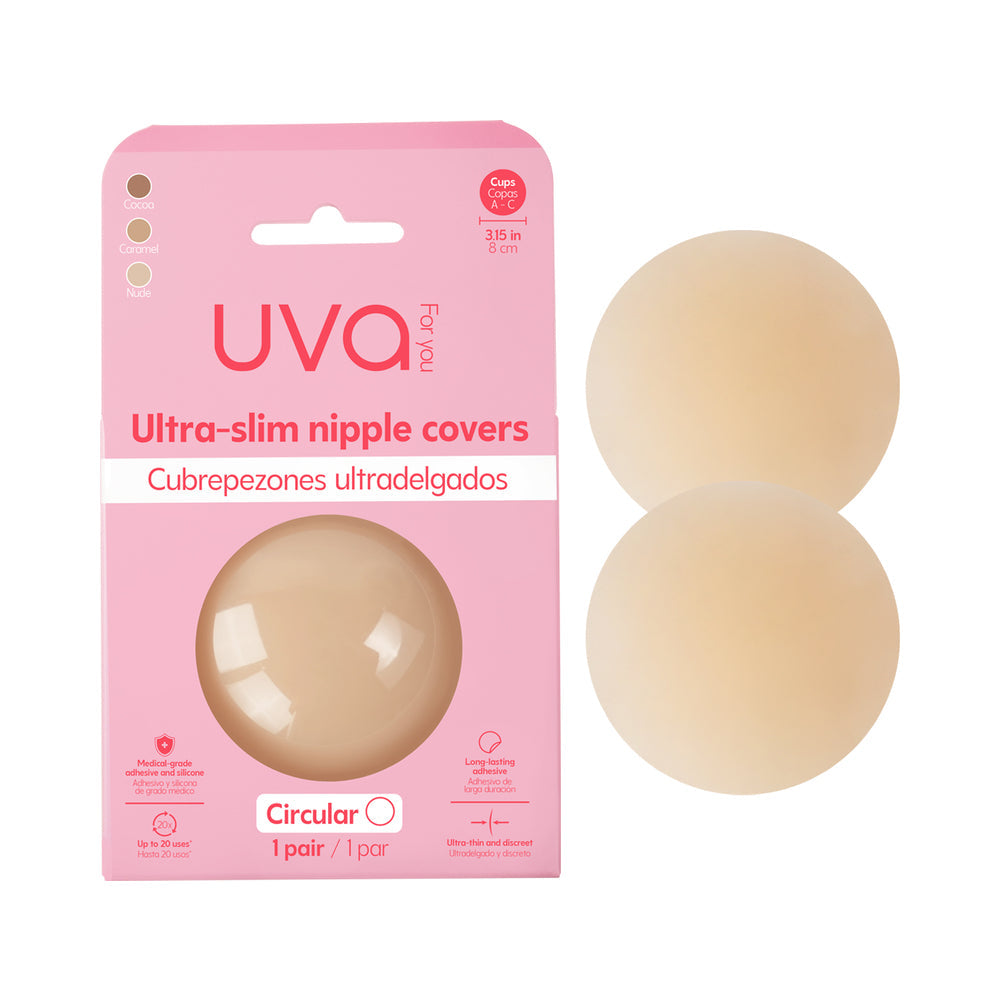 UVA - CIRCULAR NIPPLE COVERS NUDE