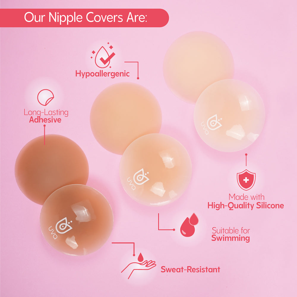 UVA - CIRCULAR NIPPLE COVERS NUDE