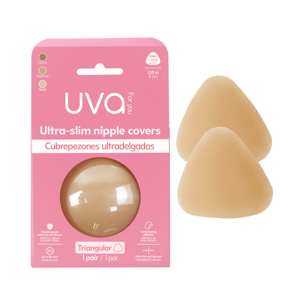UVA - TRIANGULAR NIPPLE COVERS CARAMEL