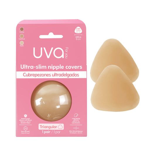 UVA - TRIANGULAR NIPPLE COVERS CARAMEL