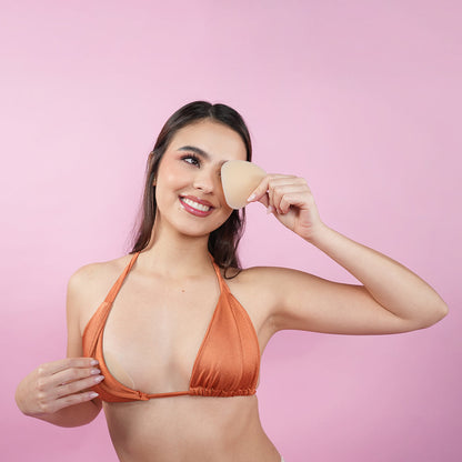 UVA - TRIANGULAR NIPPLE COVERS CARAMEL