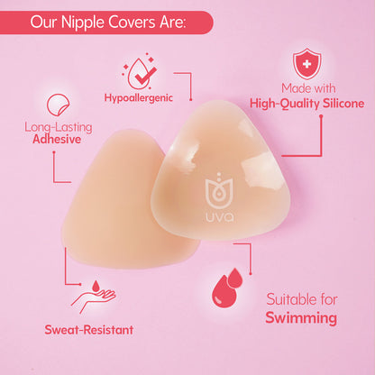 UVA - TRIANGULAR NIPPLE COVERS CARAMEL
