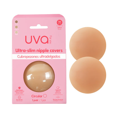 UVA - CIRCULAR NIPPLE COVERS CARAMEL