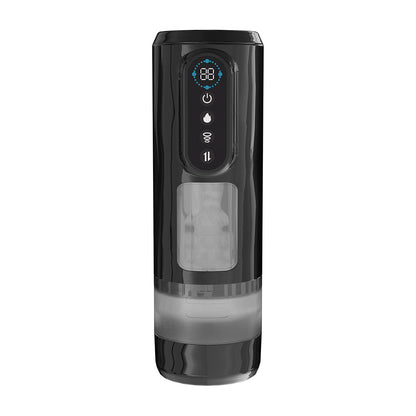 SHOTS - PUMPED SENSURGE AUTOMATIC RECHARGEABLE HEATING SUCTION MASTURBATOR