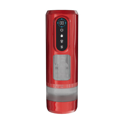 SHOTS - PUMPED SENSURGE AUTOMATIC RECHARGEABLE HEATING SUCTION MASTURBATOR