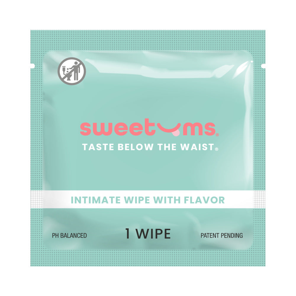 SWEETUMS - INTIMATE WIPES SWEET MINT FLAVOR 10-PACK