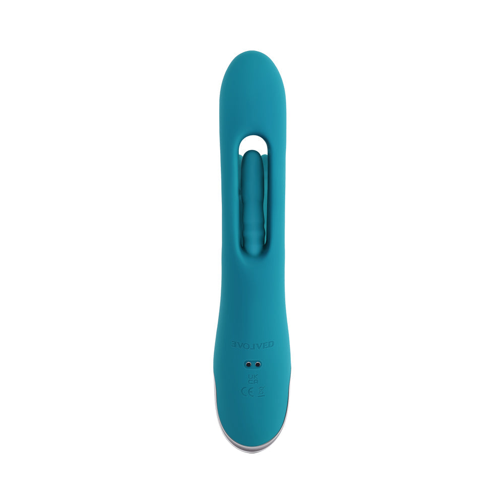 EVOLVED - BUNNY TAPPER CENTER SHAFT INDEPENDENT TAPPER TEAL