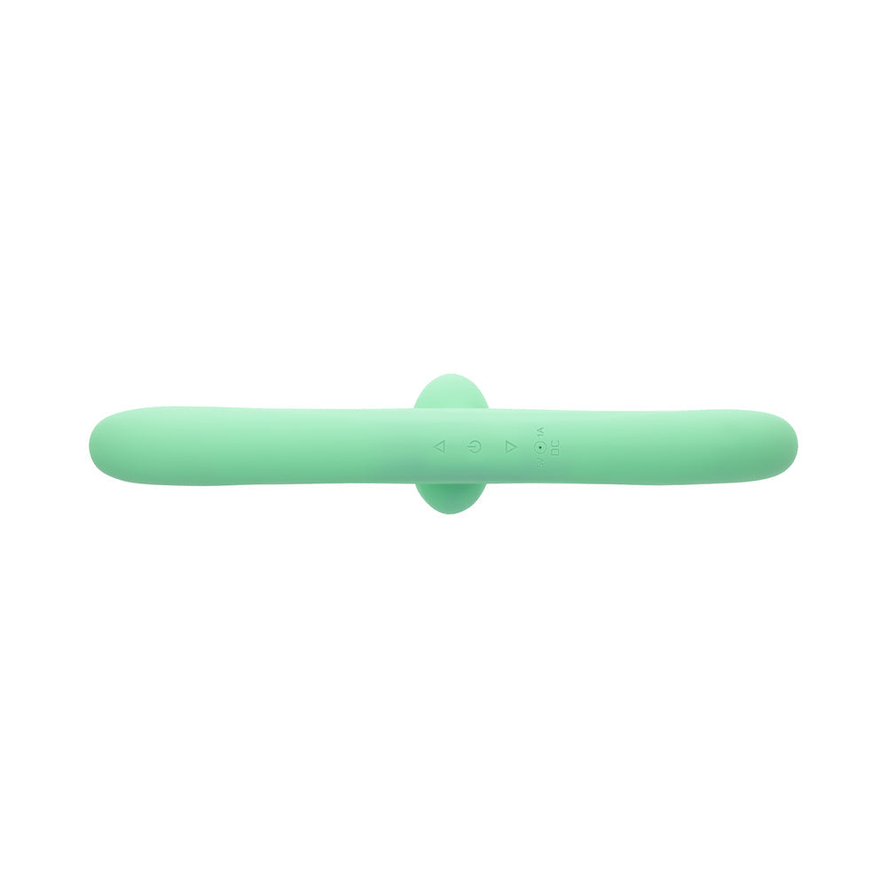 EVOLVED - MEET ME HALFWAY DOUBLE ENDED VIBRATOR GREEN