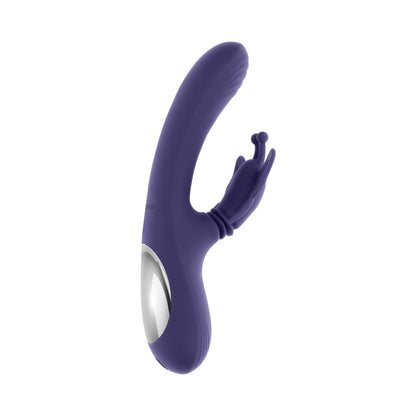 EVOLVED - WINGS OF FRENZY THRUSTING BUTTERFLY DUAL STIMULATOR PURPLE