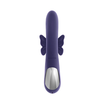 EVOLVED - WINGS OF FRENZY THRUSTING BUTTERFLY DUAL STIMULATOR PURPLE