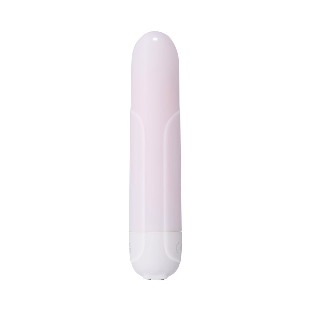 EVOLVED - SHINE ON GLOWING PINK VIBRATING BULLET WHITE/PINK