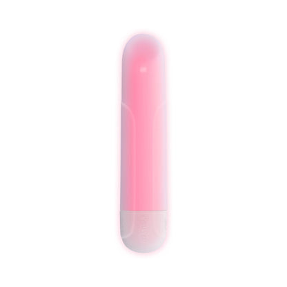 EVOLVED - SHINE ON GLOWING PINK VIBRATING BULLET WHITE/PINK