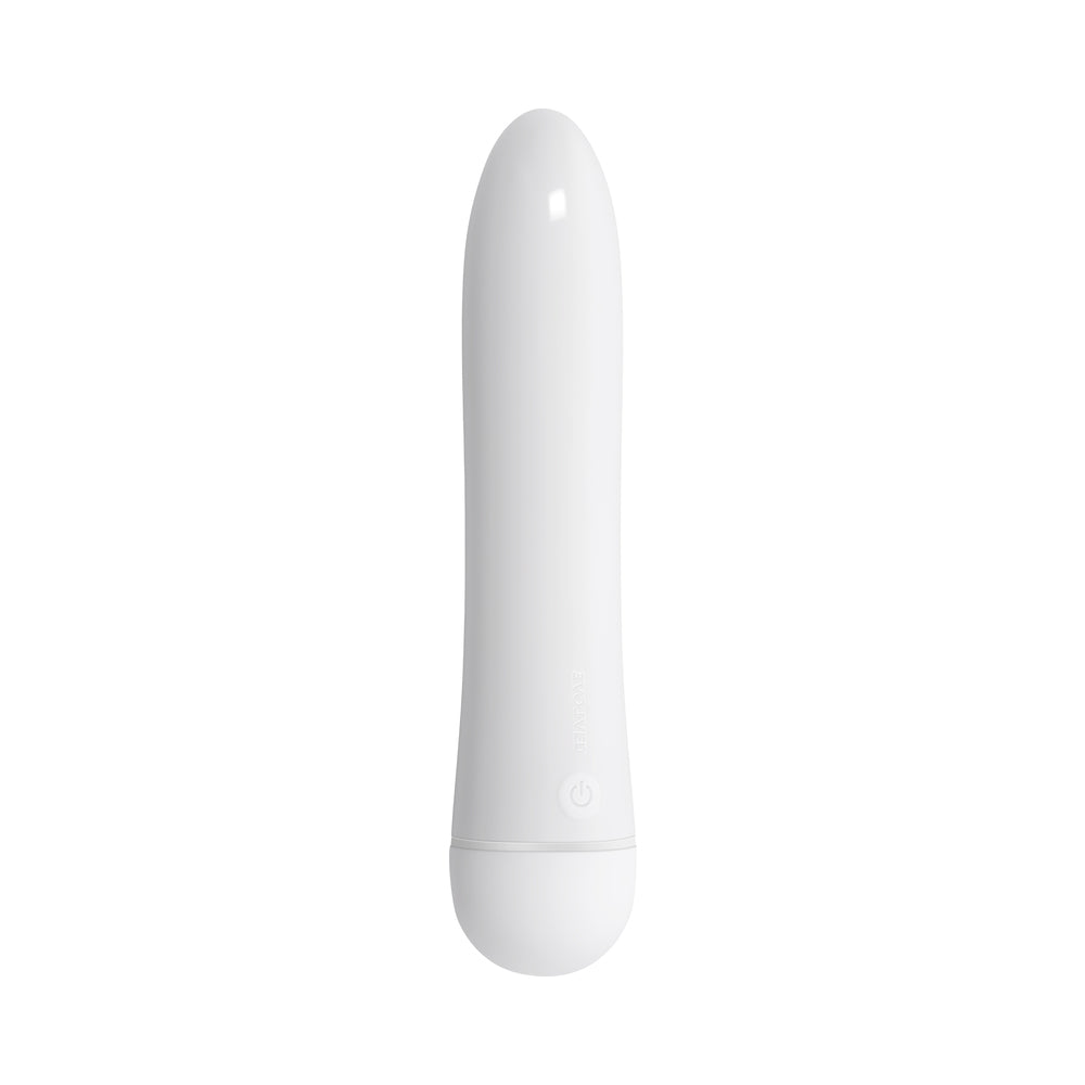 EVOLVED - LUMA GLOWING VIBRATOR WHITE/MULTI-COLOR