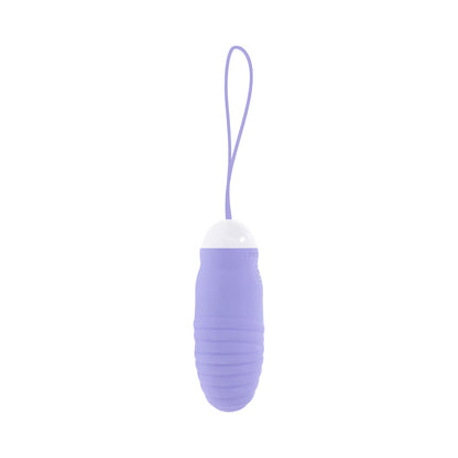 EVOLVED - ENERGETIC EGG THRUSTING VIBRATING TEXTURED EGG PURPLE