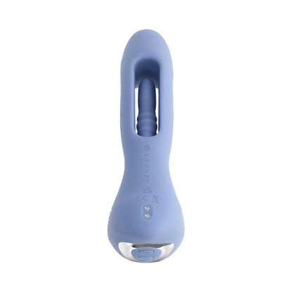 GENDER X - FLAPJACK FLAPPER DUAL STIMULATOR BLUE