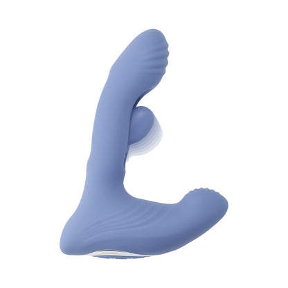 GENDER X - FLAPJACK FLAPPER DUAL STIMULATOR BLUE
