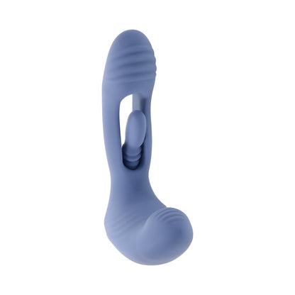 GENDER X - FLAPJACK FLAPPER DUAL STIMULATOR BLUE