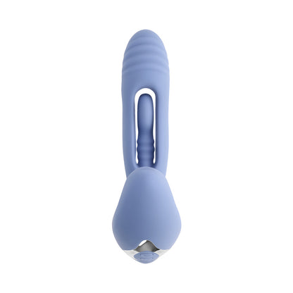 GENDER X - FLAPJACK FLAPPER DUAL STIMULATOR BLUE