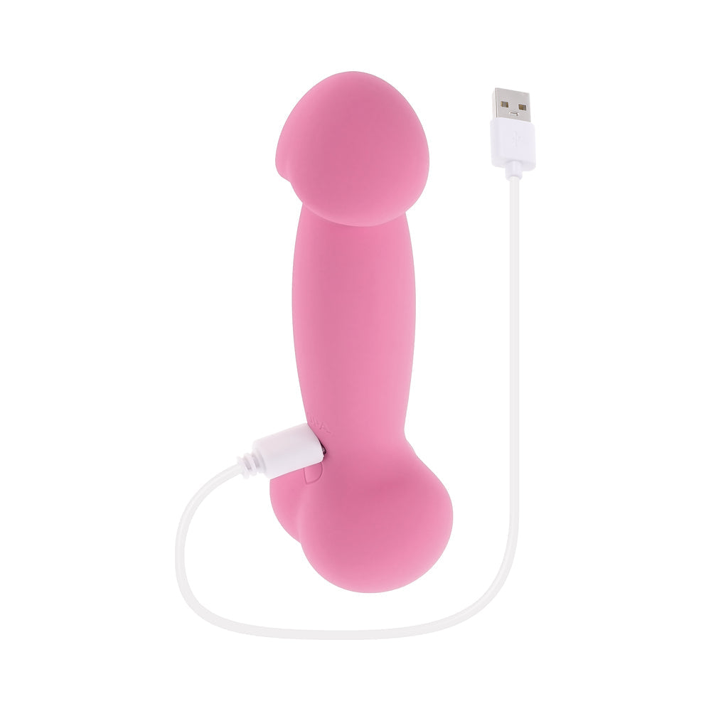 SELOPA - A BIT NUTTY FLOPPY PHALLIC MINI VIBRATOR PINK