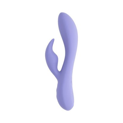 SELOPA - PURPLE CRAZE DUAL VIBE WITH EAR-SHAPED STIMULATOR PURPLE