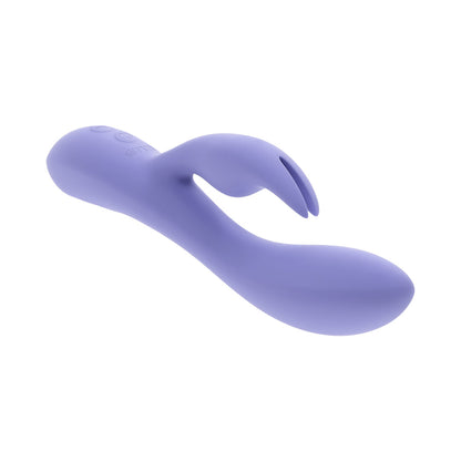 SELOPA - PURPLE CRAZE DUAL VIBE WITH EAR-SHAPED STIMULATOR PURPLE