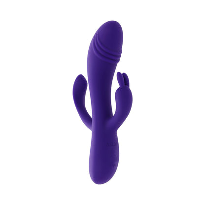 SELOPA - TRIPLE TICKLE 3-POINT STIMULATION VIBRATOR PURPLE