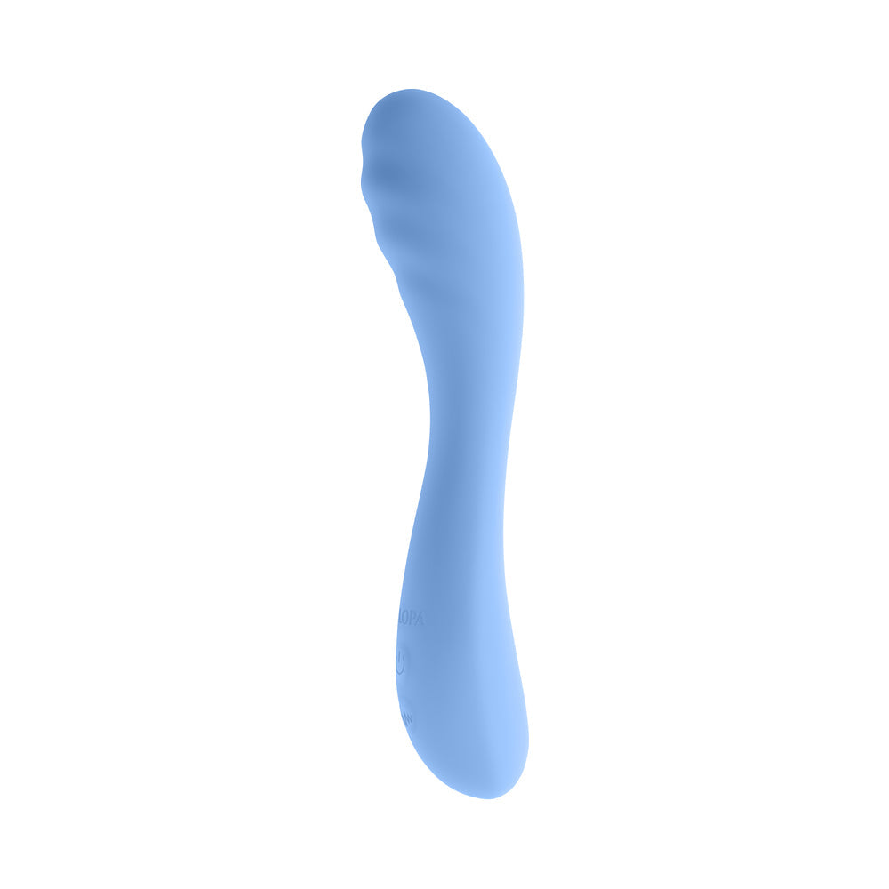 SELOPA - HIT THE MARK CURVED-SHAFT VIBRATOR BLUE