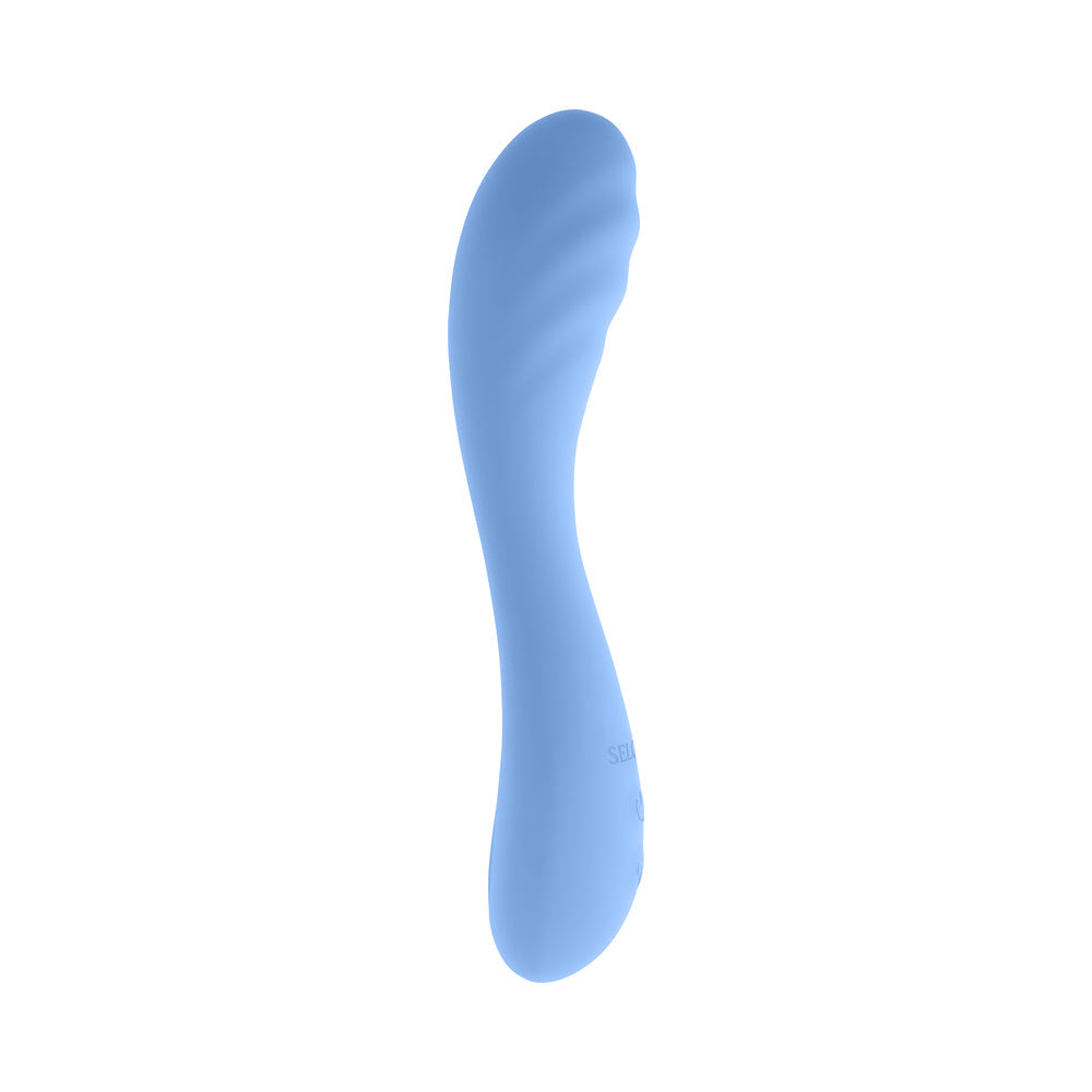 SELOPA - HIT THE MARK CURVED-SHAFT VIBRATOR BLUE