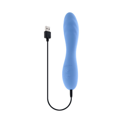 SELOPA - HIT THE MARK CURVED-SHAFT VIBRATOR BLUE