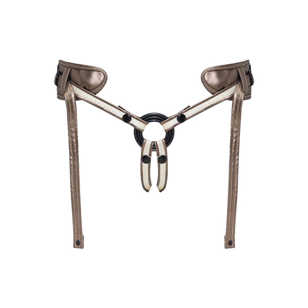 LOVELY PLANET - STRAP-ON-ME LEATHERETTE HARNESS DESIROUS