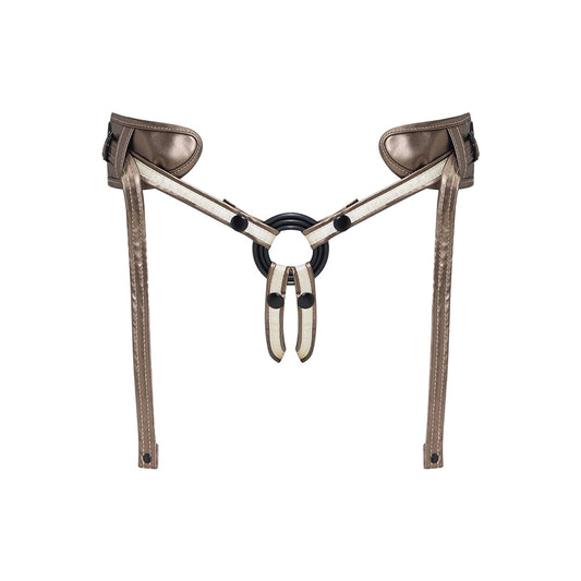 LOVELY PLANET - STRAP-ON-ME LEATHERETTE HARNESS DESIROUS