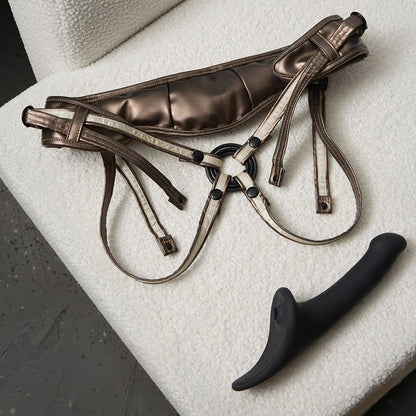 LOVELY PLANET - STRAP-ON-ME LEATHERETTE HARNESS DESIROUS
