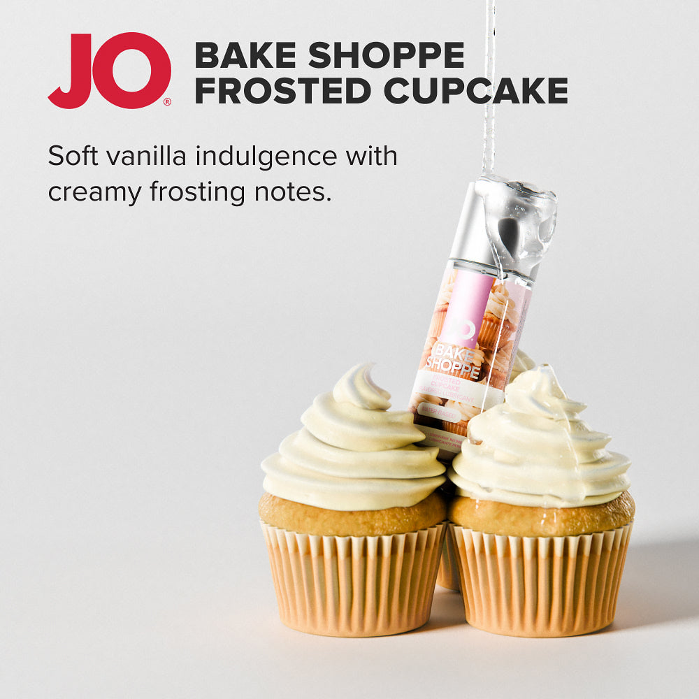 SYSTEM JO - JO BAKE SHOPPE FROSTED CUPCAKE FLAVORED WATER-BASED LUBRICANT 2 OZ.