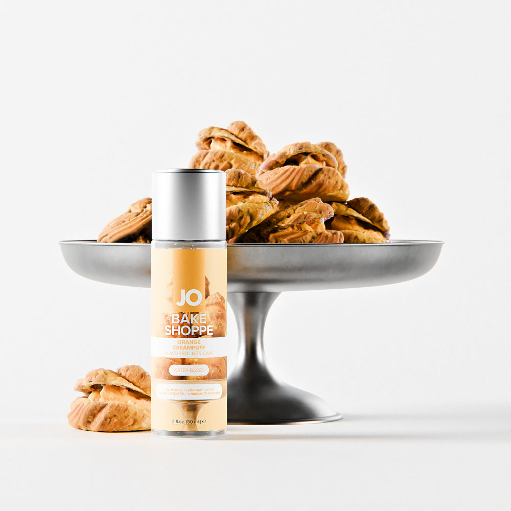 SYSTEM JO - JO BAKE SHOPPE ORANGE CREAMPUFF FLAVORED WATER-BASED LUBRICANT 2 OZ.