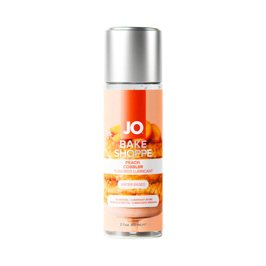 SYSTEM JO - JO BAKE SHOPPE PEACH COBBLER FLAVORED WATER-BASED LUBRICANT 2 OZ.
