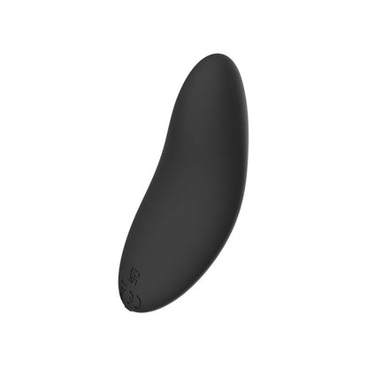 SPECTRUM - ESSENTIALS RECHARGEABLE SILICONE COMPACT EXTERNAL VIBRATOR BLACK