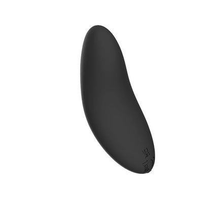 SPECTRUM - ESSENTIALS RECHARGEABLE SILICONE COMPACT EXTERNAL VIBRATOR BLACK