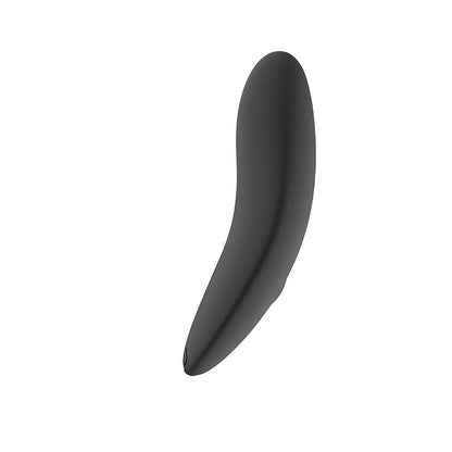 SPECTRUM - ESSENTIALS RECHARGEABLE SILICONE COMPACT EXTERNAL VIBRATOR BLACK