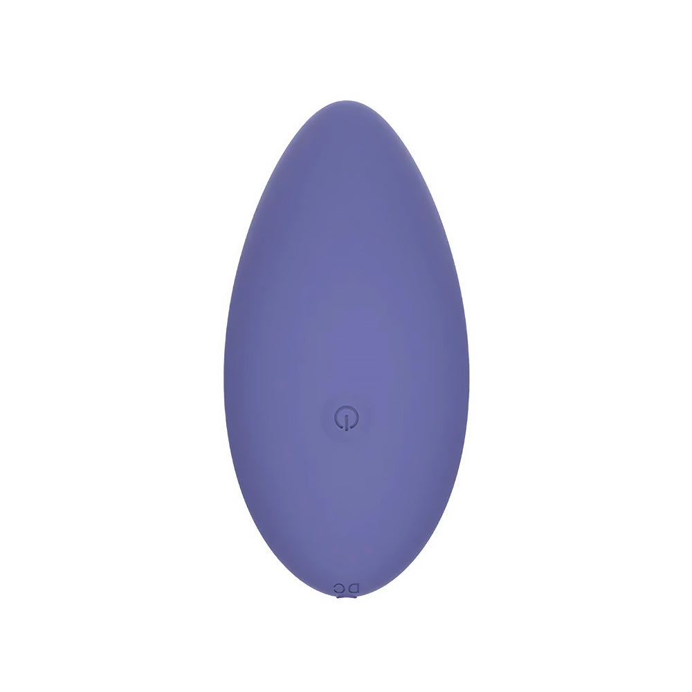 SPECTRUM - ESSENTIALS RECHARGEABLE SILICONE COMPACT EXTERNAL VIBRATOR PURPLE