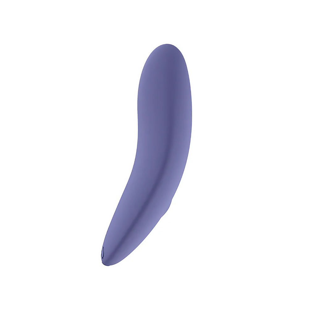 SPECTRUM - ESSENTIALS RECHARGEABLE SILICONE COMPACT EXTERNAL VIBRATOR PURPLE