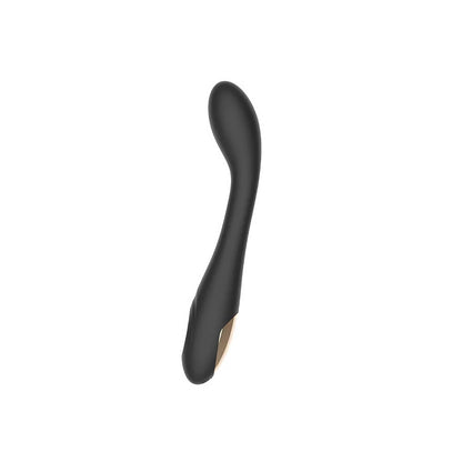 SPECTRUM - ESSENTIALS RECHARGEABLE SILICONE G-SPOT VIBRATOR BLACK