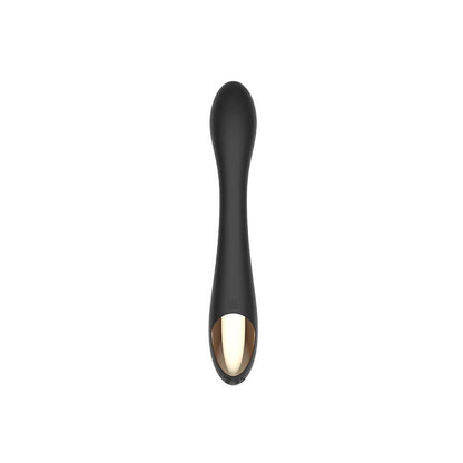 SPECTRUM - ESSENTIALS RECHARGEABLE SILICONE G-SPOT VIBRATOR BLACK