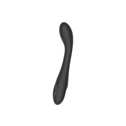 SPECTRUM - ESSENTIALS RECHARGEABLE SILICONE G-SPOT VIBRATOR BLACK