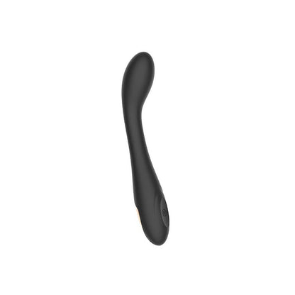SPECTRUM - ESSENTIALS RECHARGEABLE SILICONE G-SPOT VIBRATOR BLACK