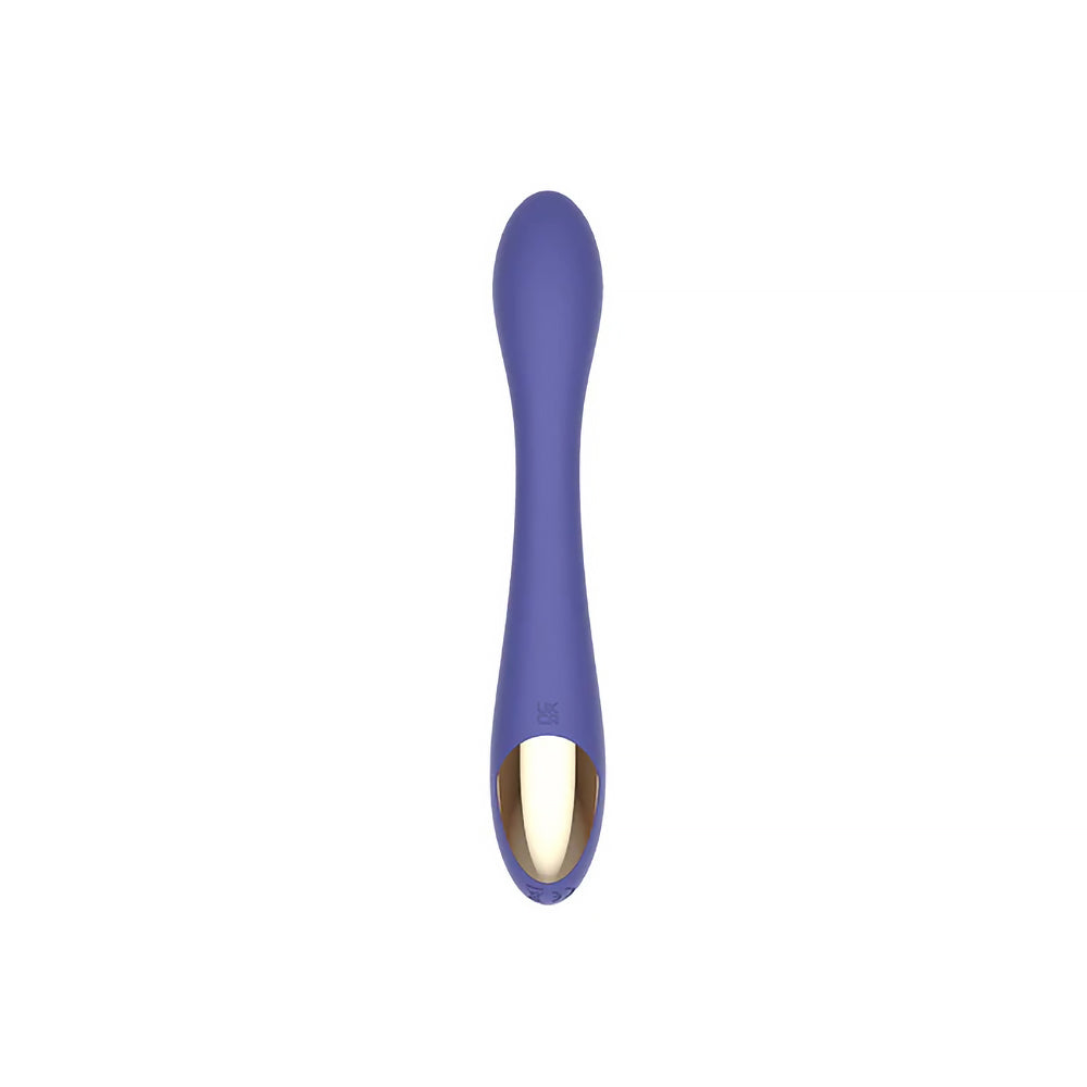 SPECTRUM - ESSENTIALS RECHARGEABLE SILICONE G-SPOT VIBRATOR PURPLE