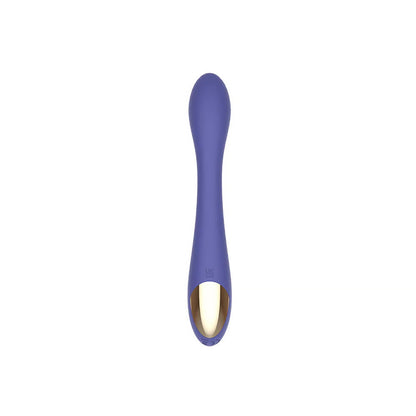 SPECTRUM - ESSENTIALS RECHARGEABLE SILICONE G-SPOT VIBRATOR PURPLE