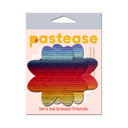 PASTEASE - RETRO HORIZON COLOR PETAL BREAST PASTIES