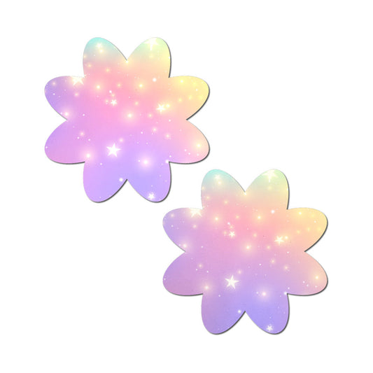PASTEASE - DREAMY PASTEL CELESTIAL STARS PETAL BREAST PASTIES