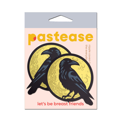 PASTEASE - BLACK RAVEN & FULL MOON BREAST PASTIES